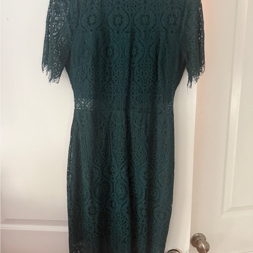 Green Lace Dress